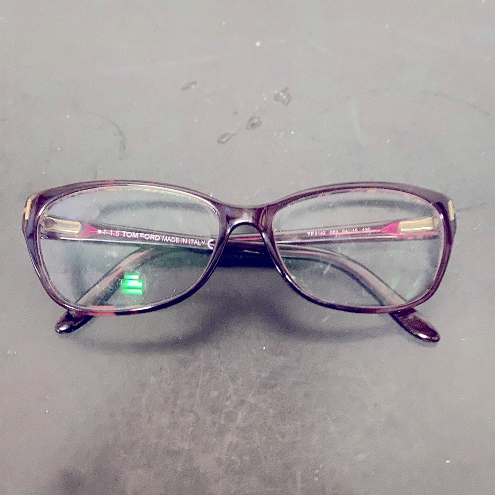 Stylish  Tom Ford Burgundy Eyeglasses/Frames